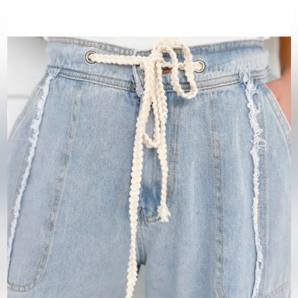 Pol crochet pockets cargo pants - Picture 2 of 8